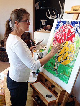 Wendy at Work